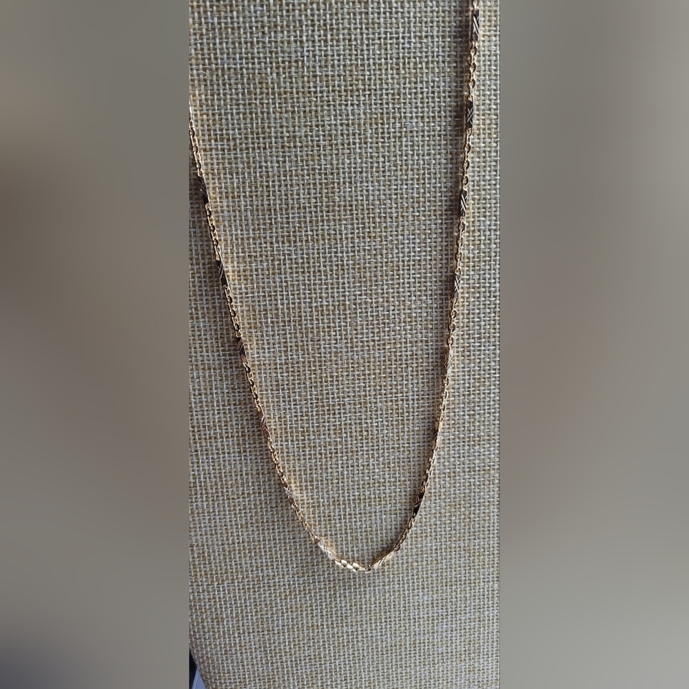 Elegant Gold Filled Chain Necklace
